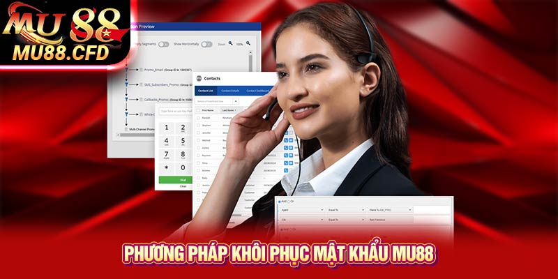Phương pháp khôi phục mật khẩu Mu88 Phương pháp khôi phục mật khẩu Mu88